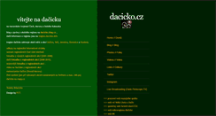 Desktop Screenshot of dacicko.cz