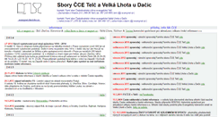 Desktop Screenshot of evangnet.dacicko.cz